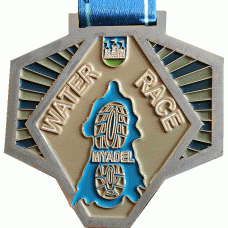 Медаль полумарафон Мядель 2021
