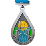 Медаль полумарафон Августовский канал