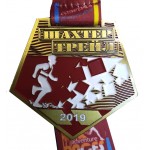 Медаль полумарафон Солигорск 2019